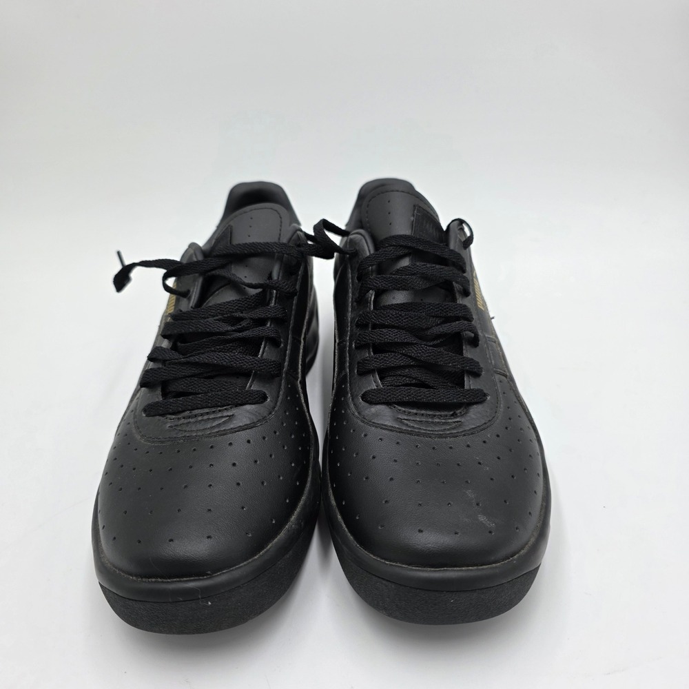 Puma GV Special Kids Sneakers Triple Black Gold 344765 76 Low Top Shoes